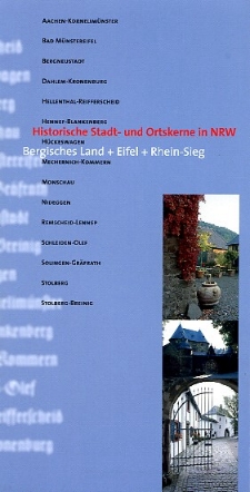 Reiseführer NRW: Historische
                   Stadt- und Ortskerne (bisherige Ausgabe)